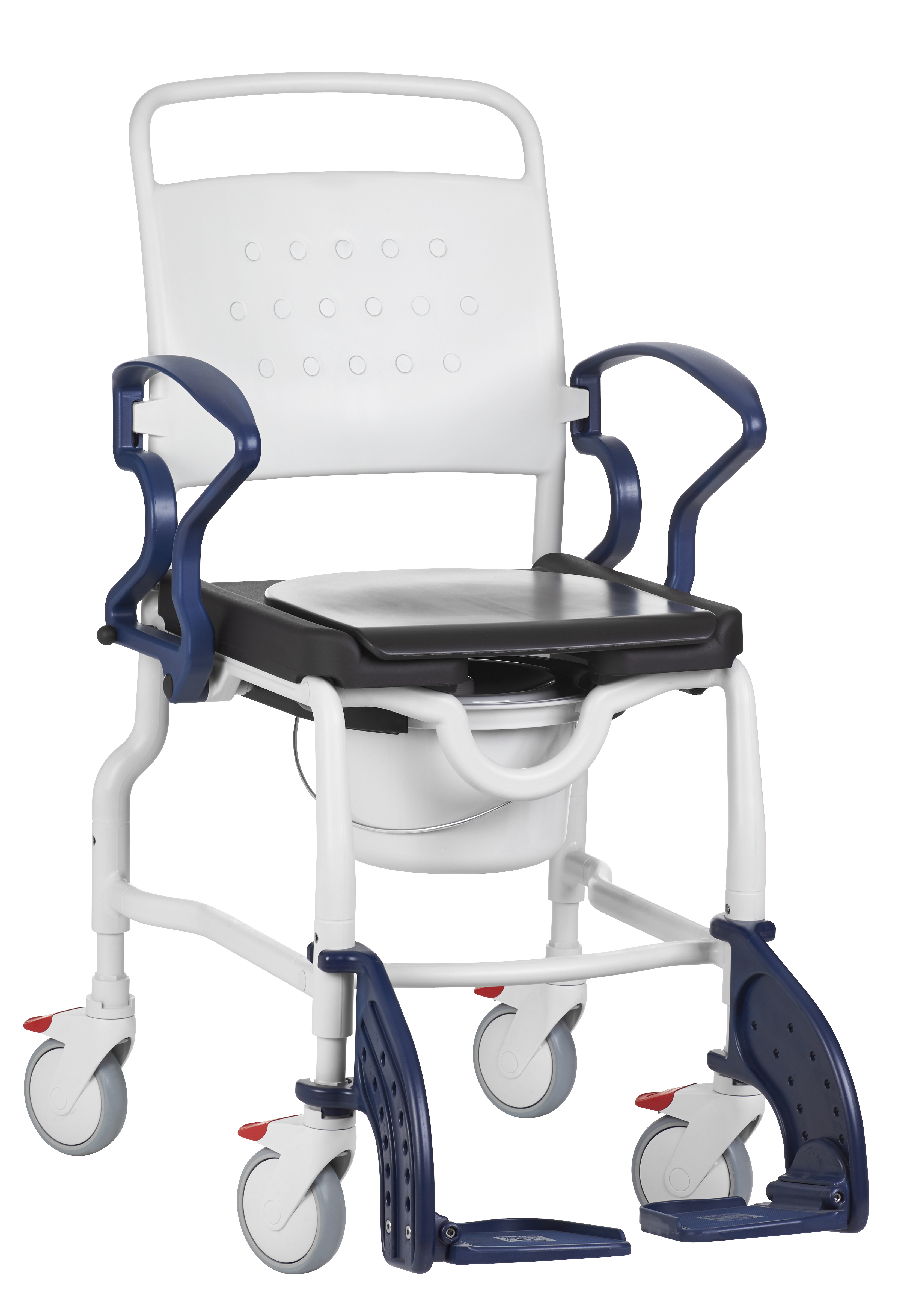 Frankfurt height adjustable shower commode chair